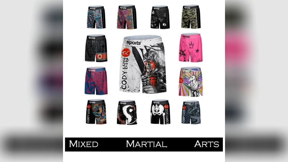 MMA Muay Thai Kickboxing Boxing Shorts Mixed Martial Art UFC Boxer Unisex Men Women Pants Fighting Fitness Gym Training Sport Workout