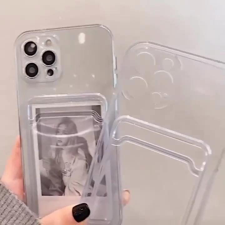 Чехол-карточка для iPhone 11 13 XR 15 14 Pro Max iPhone 12 16 7 8 Plus XS Max Samsung S24 S23 A15 A55 A05 A54 Redmi 12 13C 13 9 с защитой от мультфильмов