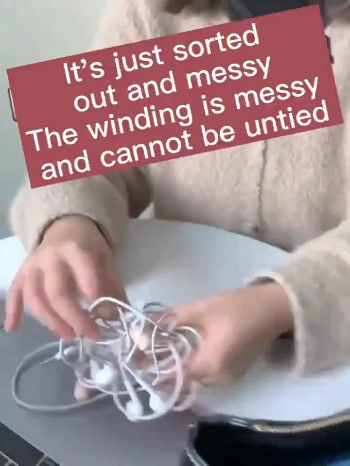 4Pcs Cable Organizer Buckles USB Cable Earphone Cable Organizer Holder Buckle Portable Tiny Office Accessories Cable Organizer