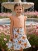 Little Girls Summer Dress, Pink Sleeveless Casual Toddler Dress 2-8 Years, Soft Polyester Blend Kids Clothes