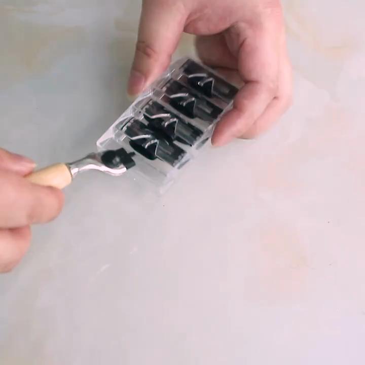 4PCS/SET 3 Layers Men Face Shaving Razors Blades Male Manual Razor Blades