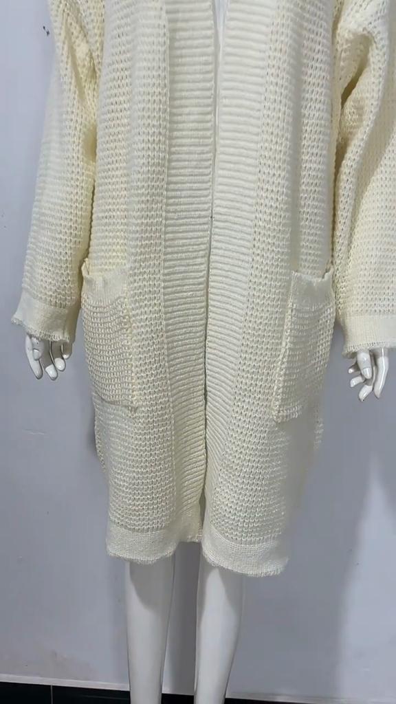 INDFS Женская мода Повседневный Осень Зима Однотонный Принт Длинные Рукава Свитера