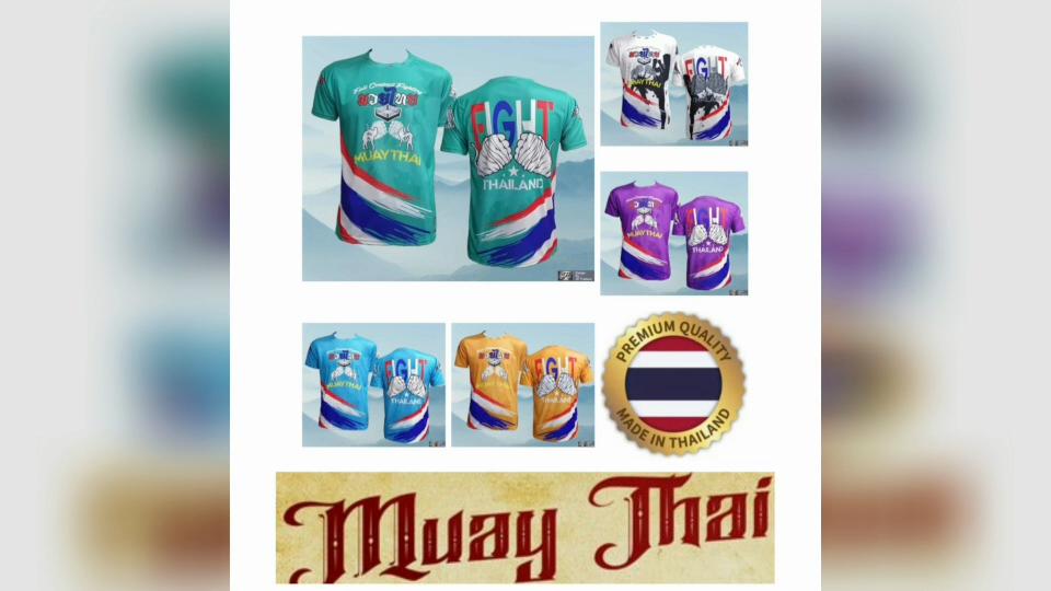 Muay Thai T-Shirt Kick Boxing 3D Print UV Protect Vintage Training Quick Dry Men Women Unisex Short Sleeve Round Neck MMA Mix Martial Art