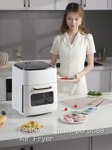 Новая умная электрическая фритюрница Visual 15 л, электрическая духовка, фритюрница