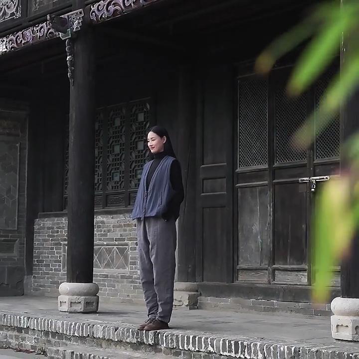 Johnature Женские повседневные брюки из хлопка и льна, однотонные стеганые брюки с эластичной резинкой на талии, зимние винтажные толстые брюки