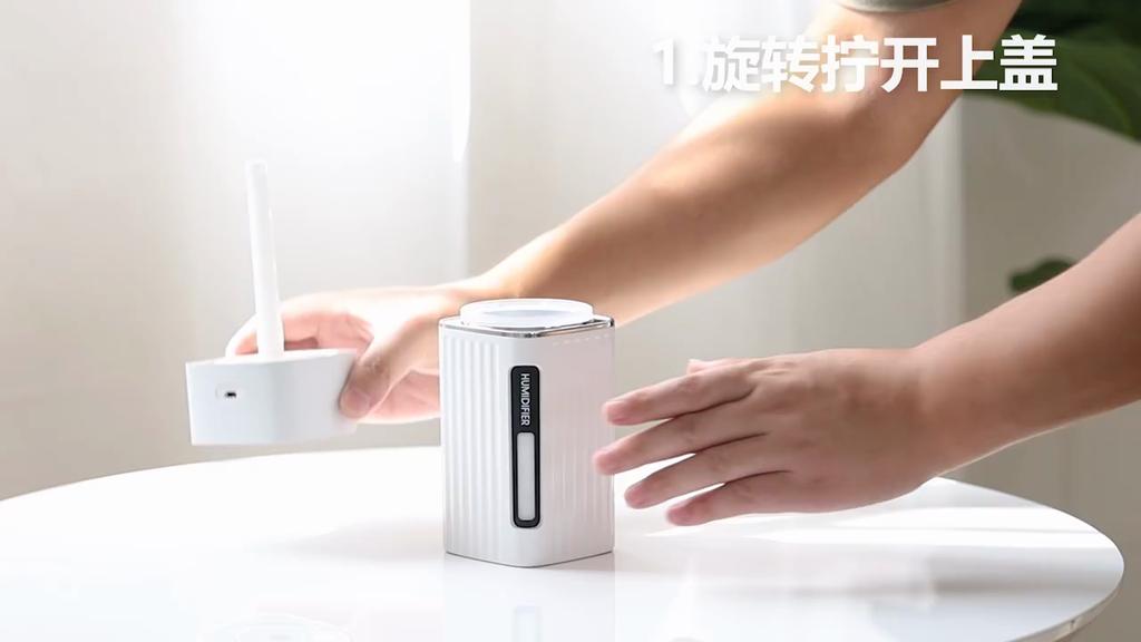 Ультразвуковой увлажнитель воздуха Smart Cool Mist Аромадиффузор Увлажнители с цветной светодиодной подсветкой Генератор тумана для офиса автомобиля дома
