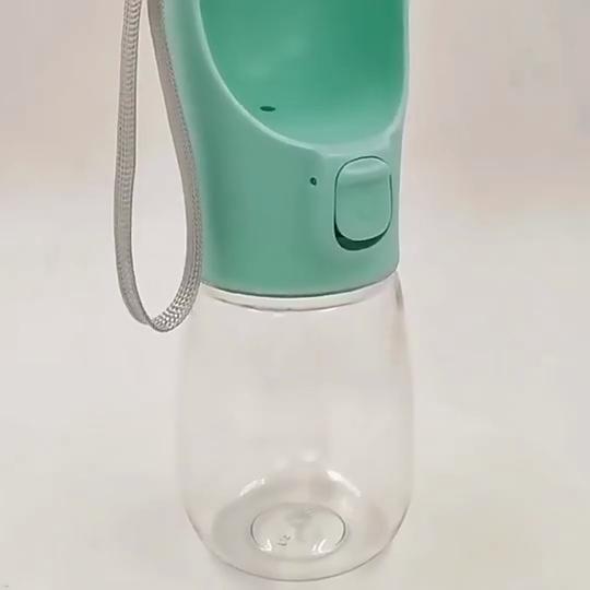 Портативная бутылка для воды для домашних собак для маленьких и больших собак, дорожная поилка для щенков и кошек, диспенсер для воды для бульдога, 350/550 мл