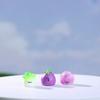 11Pcs Mini Cartoon Vegetable Doll Miniatures Resin Ornaments Fairy Garden Decoration Moss Terrarium Micro Landscape
