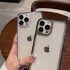 Роскошный противоударный прозрачный чехол для iPhone 11 12 13 14 15 16 Pro Xs Max, защитный объектив камеры для iPhone XR 7 8 Plus, прозрачный мягкий чехол