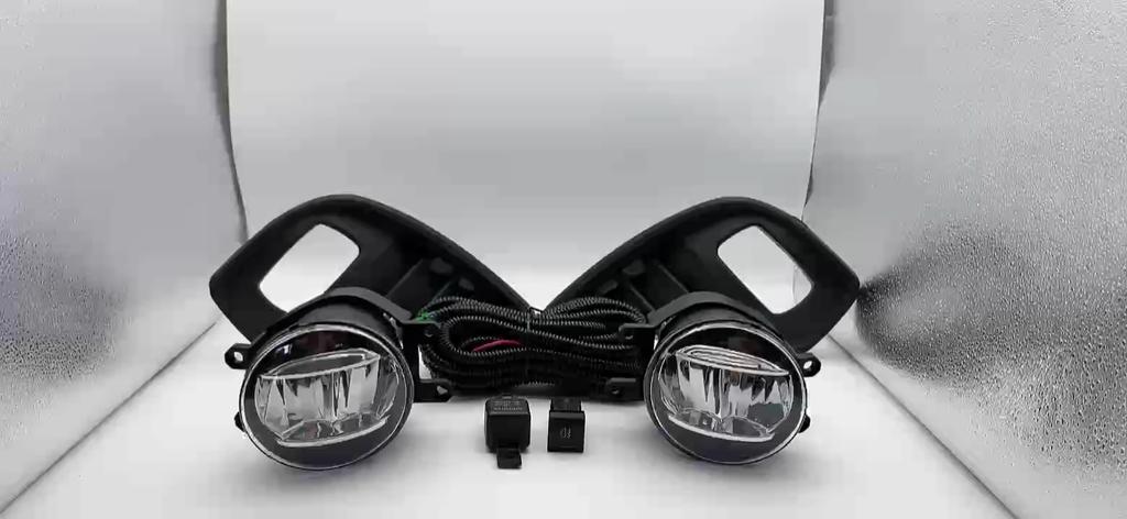 1 Set Fog Lights Headlight for Toyota HighLander 2019 2020 2021 Led Fog Lights Car Fog Lamp Kit With Harness Bulb Switch
