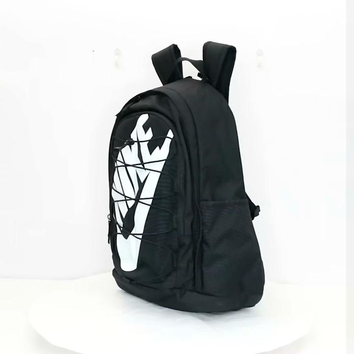 Nike Рюкзак для путешествий, Спортивная сумка большой вместимости, Сумка-портфель для ноутбука, Повседневная сумка DV1296-010, Черно-белый