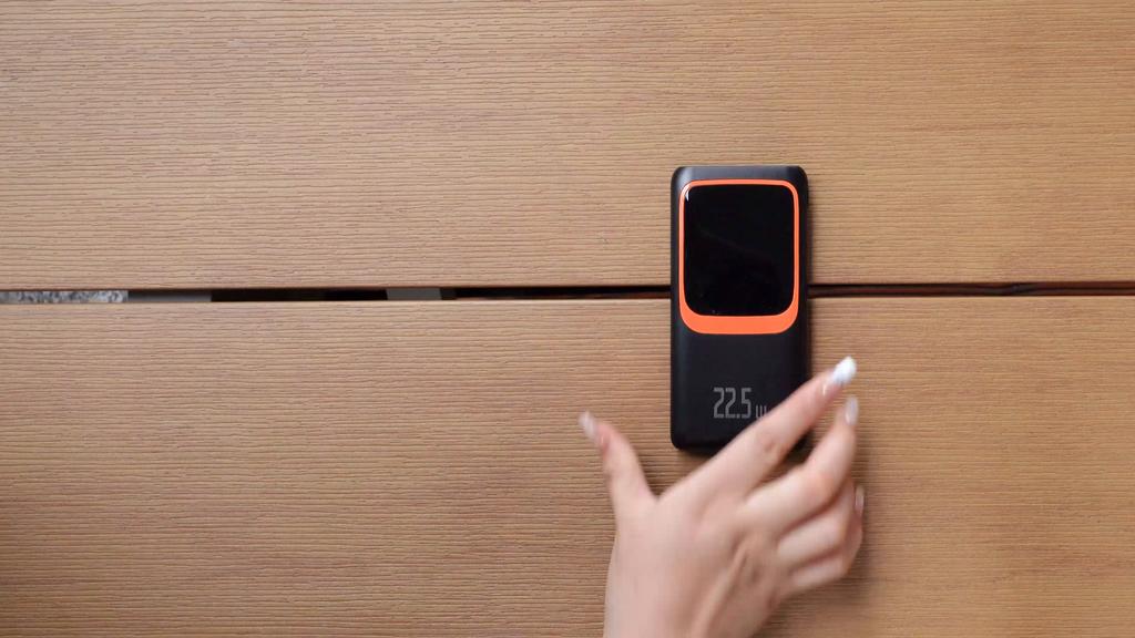 QOOVI Power Bank External Large Battery Capacity PD 22.5W Fast Charging Portable Charger Powerbank For iPhone Xiaomi