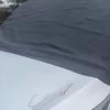 Магнитный фиксирующий ремень Автомобильный чехол на лобовое стекло от снега Прочная Оксфордская ткань Всепогодный Защитный чехол на лобовое стекло с защитой от УФ-лучей