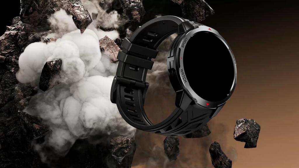 2025 Новые 1,7-дюймовые Смарт-часы для мужчин Аккумулятор высокой емкости 1100 мАч Светодиодный фонарик и Компас 3ATM и IP68 Звонок по Bluetooth Спортивные Смарт-часы