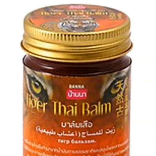 Тайский тигровый бальзам, травяной банна, теплый черный бальзам, массажная боль, мышечная боль, облегчение укуса насекомых, 50 г