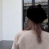 Новый берет зимняя шапка-тыква женская шапка в иностранном стиле модная утолщенная универсальная теплая шапка