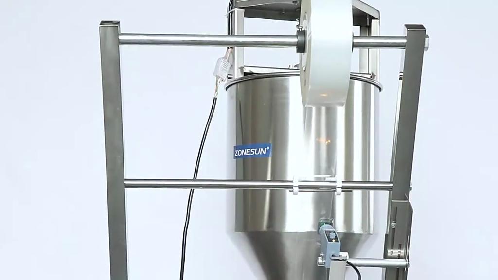 ZONESUN Filling Sealing Machine Automatic Tomato Sauce Chilli Paste Liquid Bag Forming For Food Production Packaging ZS-GFGT50