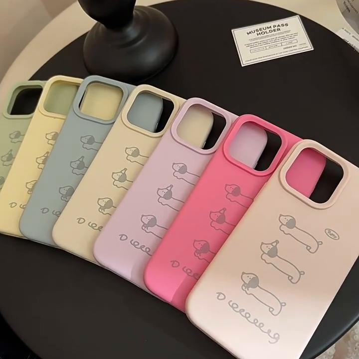 iPhone 16 15 14 Case Compatible and Suitable for 13 12promax Cute Dachshund