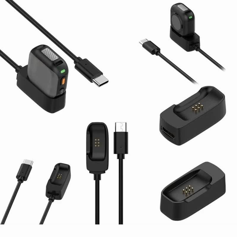 For DJI Mic Mini2 / Mic3 charging cable transmitter microphone magnetic charging base