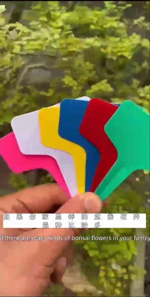 25Pcs/50Pcs/100pcs Plastic Plant Seedss Labels Pot Marker Garden Seedss Stake Tags