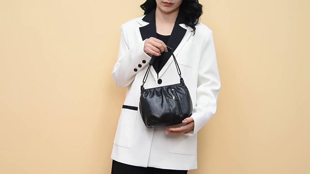 Women's Bag New European and American Fashion Retro Bag Women's Handbag Shoulder Bag Multi-layer Large-capacity Messenger Bag