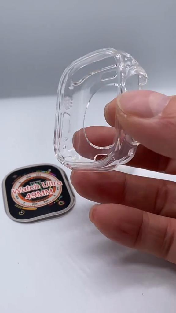 Full Cover PC Cover Case for Apple Watch Ultra / WATCH 8 / 7 6 5 4 49MM 42MM 38MM Screen Protector for IWatch SE 3/2/1