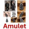 Vintage Retro Baphomet Goat Satan Pendant Necklace Chain Unisex Men Women Fashion Gothic Amulet Talisman Jewelry Party Gift