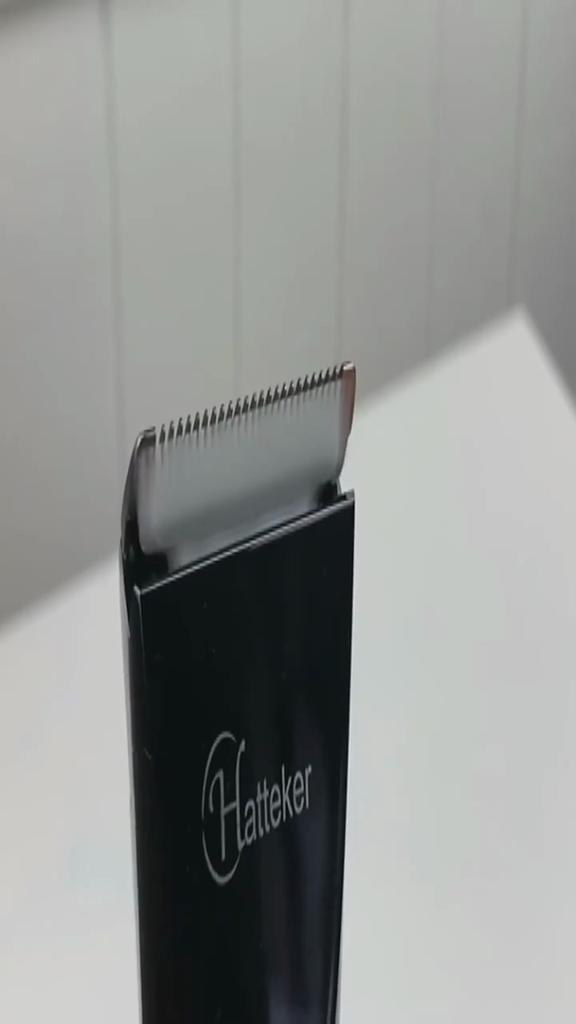 Триммер для стрижки волос с LCD-дисплеем, 6 насадок