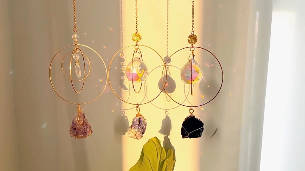 Призматический Искусственный Хрустальный Ловец Солнца, Подвесной Ловец Солнца на Окно с Создателем Радуги, Декор для Автомобиля, Дома, Сада, Балкона, Уникальный Подарок на Новоселье, День Рождения