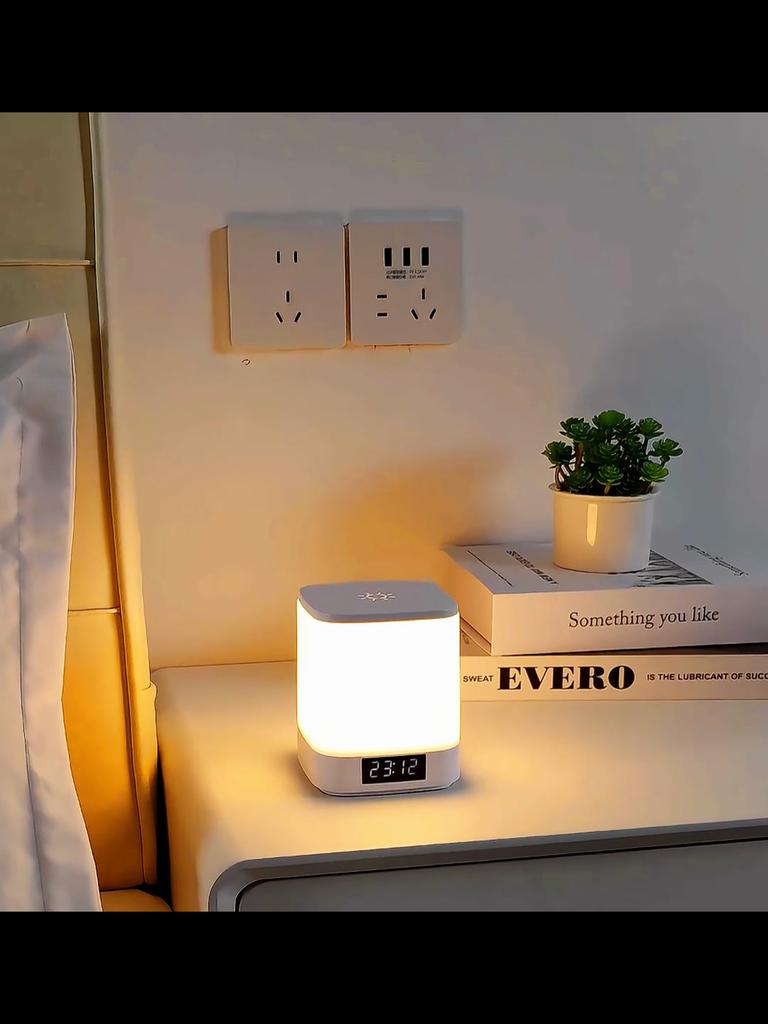 Heart LocK, Night Lamp, Bedroom Bedside Lamp, Mood Light, Sleep Aid, Rechargeable, Elderly Companion Sleep Light, USB