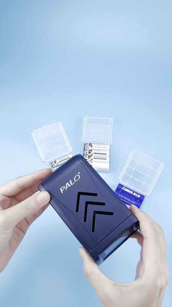 PALO Rechargeable Battery 1.5V Li-ion AAA AA Batteries+LCD Display Charger For Li-ion Ni-Mh Ni-Cd AA AAA Battery