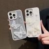 Роскошный сетчатый чехол с жемчужной бабочкой для iPhone 15 Pro Max 14 Plus 13 12 11 Pro, защитный чехол для девочек