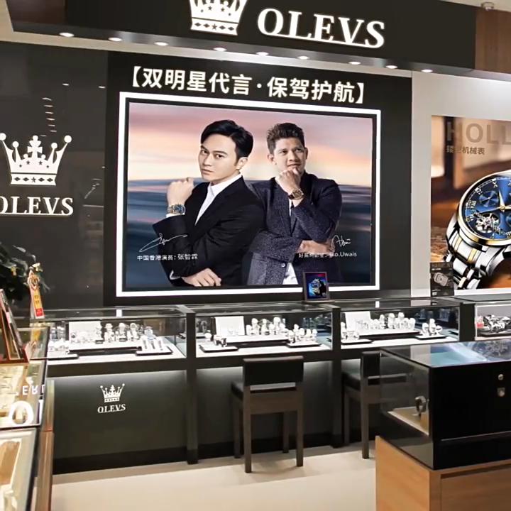 OLEVS Модные часы с бриллиантами Кварцевые часы с календарем Женские часы Женские часы