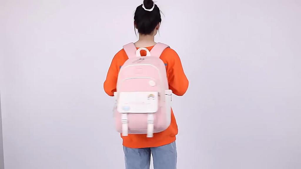 Large Capacity Shoulder Bag Campus Backpack JW9410(32*25*46CM)