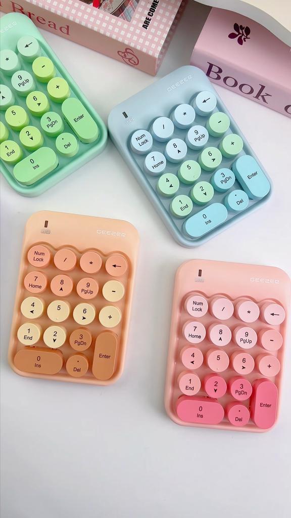 Беспроводная цифровая клавиатура — компактная, портативная, идеальная для финансов