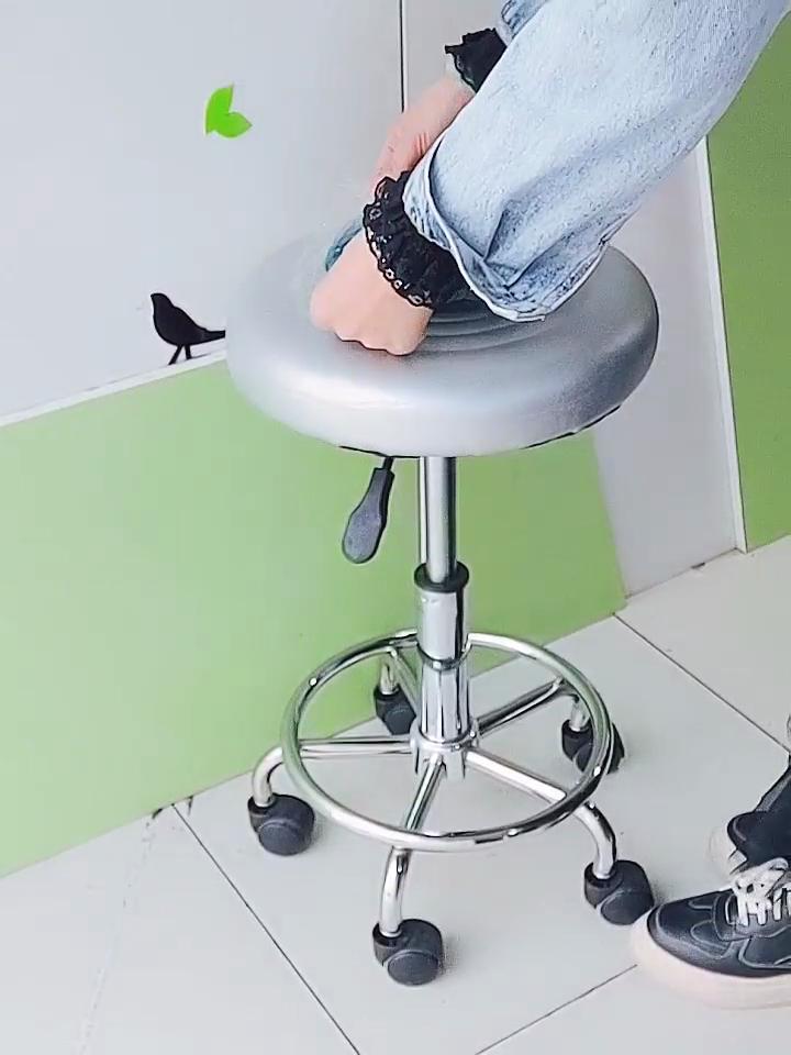 Waterproof Round Stool Chair Cover Jacquard Elastic Lifting Footstool Cover 360 Degree All Inclusive Bar Seat Cushion Cover 1pc