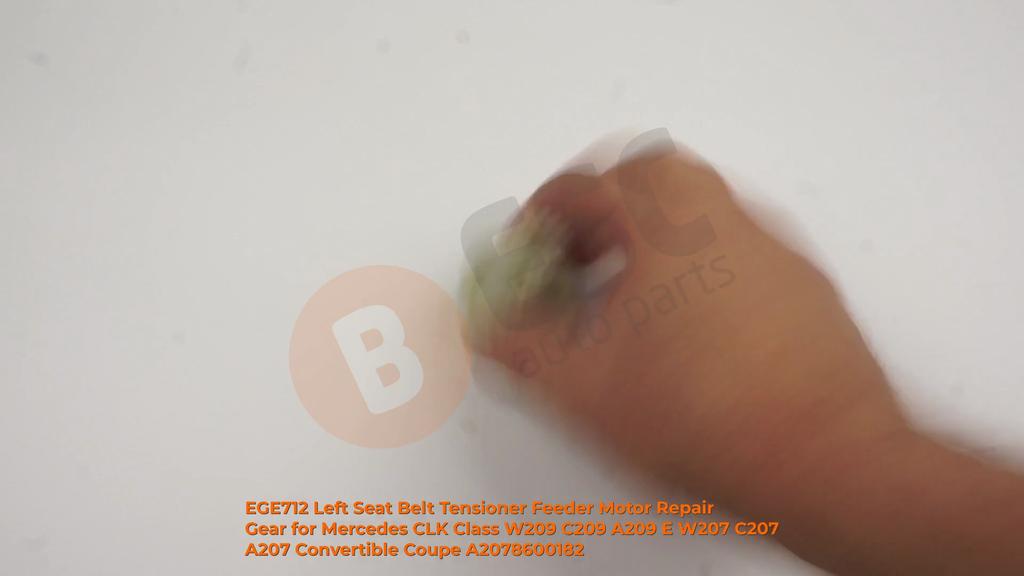 EGE712 Front Seat Belt Tensioner Feeder Motor Repair Gear for Mercedes E Class W207 C207 A207 2009-2017 Cabrio Coupe A2078600182