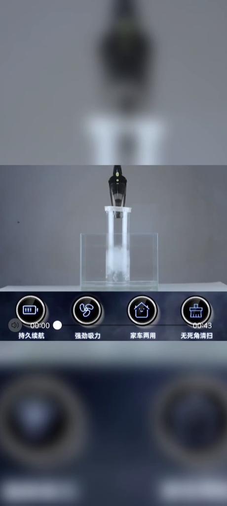 2024 Youpin автомобильный пылесос 120 Вт высокой мощности мини ручной беспроводной пылесос сильное всасывание двойного назначения для автомобиля дома новый