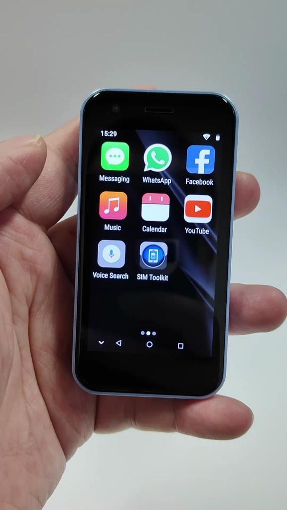 Soyes XS16 4G Smart Phone 3.0 Inch Android 8.0 Quad Core 2000mAh RAM 2GB/3GB ROM 16GB/32GB Type-C Dual SIM MINI Phone