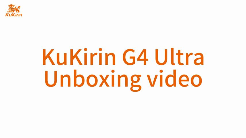 KuKirin Электросамокат G4 Ultra 11-дюймовые колеса Мотор 2000 Вт Взрослый Электрический Внедорожный Самокат 60 В 20 Ач Двойные Дисковые Тормоза Макс. Запас Хода 80 км Светодиодный Сенсорный Экран