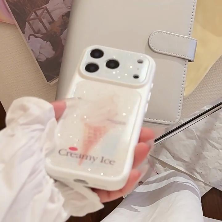 Креативные чехлы для телефона в виде мороженого для iPhone 16, iPhone 17 и iPhone 17 Pro Max
