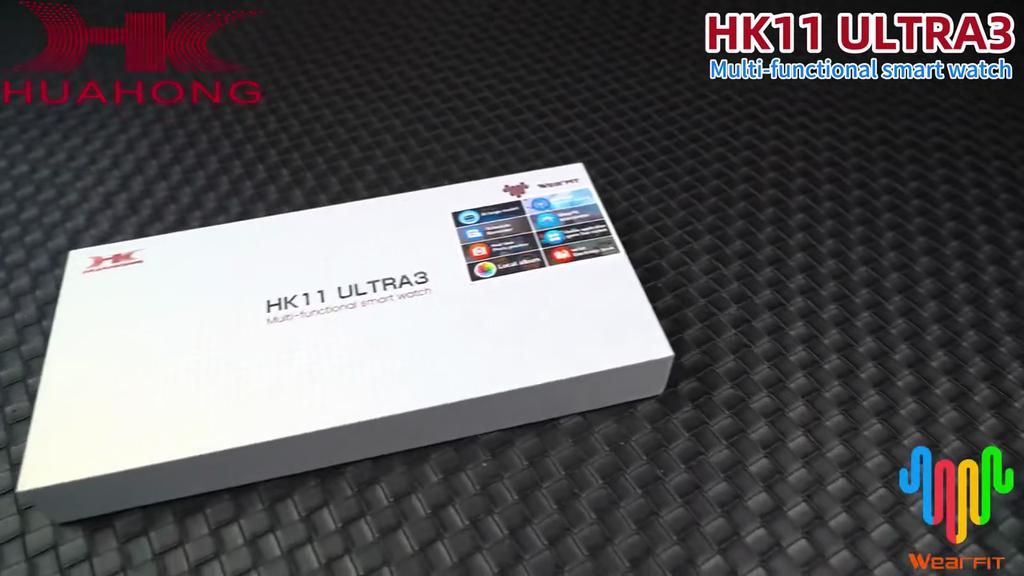 Умные часы HK11 ULTRA 3 с AMOLED HD-дисплеем и водозащитой IP67