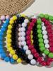 Летнее богемное допаминовое красочное преувеличенное ожерелье из бисера для женщин, ювелирные изделия, индивидуальное ожерелье-чокер для пляжного отдыха