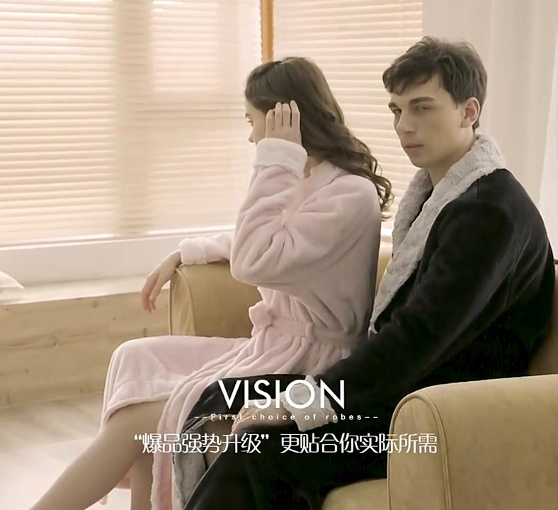 Мужской фланелевый халат больших размеров на осень-зиму с V-образным вырезом, утепленный длинный халат для пары, домашняя одежда на шнуровке с карманами