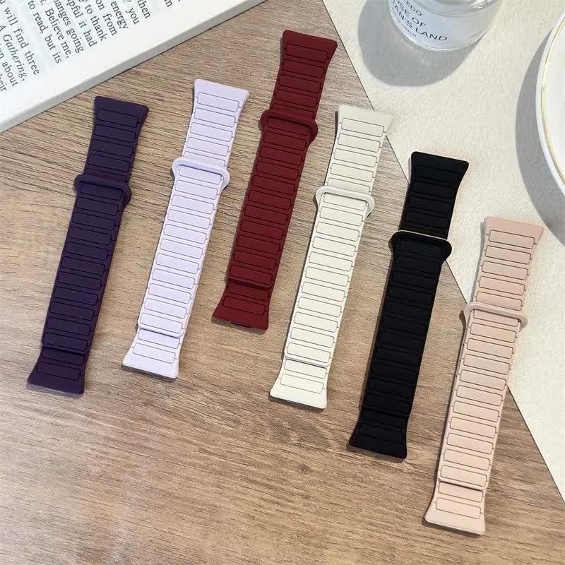 Magnetic Silicone Watch Band, Replacement Wristband for Huawei Watch Fit 5 Pro Fit 4 Pro Fit 5 Fit 4 Fit 3