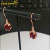 Sace Gems Серьги с цирконом для женщин, подарки на свадьбу