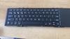 Multi Device Rechargeable Wireless Keyboard with Trackpad Foldable Bluetooth Keyboard with Touchpad for iPad Tablet