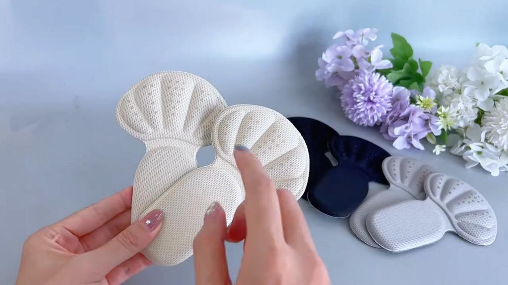 Мягкие подушечки для пятки из термопластичного эластомера (TPE), 1 пара — противоскользящие накладки на пятку для регулировки размера обуви, дышащие амортизирующие вставки для пятки с функцией увеличения высоты