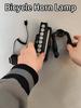 9-Светодиодный Велосипедный Фонарь с Пультом и Звуковым Сигналом, USB-Зарядка, Велосипедная Лампа, 7 Режимов, Супер Яркий Велосипедный Фонарь на Голову для Горного Велосипеда, Шоссейного Велосипеда