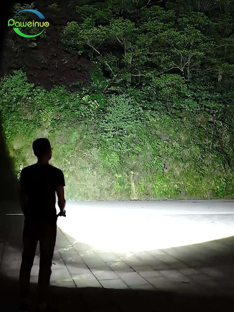 2600mah XHP70 LED Flashlight USB Rechargeable Tactical Light 18650 Zoom Waterproof Torch Lamp Outdoor Lights Camp Fishing